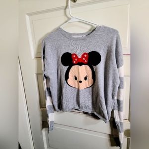 Minnie Mouse Tsum Tsum Disney Striped Sweater